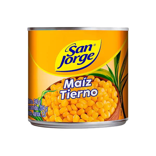 Maiz Tierno Lata San Jorge 