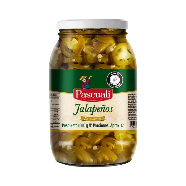 Jalapeños En Rodajas Pascuali
