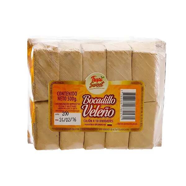 Bocadillo En Hoja Cajon TropiSweet 