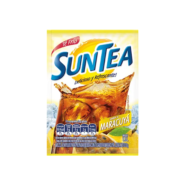 Te Frio En Polvo Maracuya Suntea