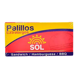 Palillo Hamburguesa ElSol 
