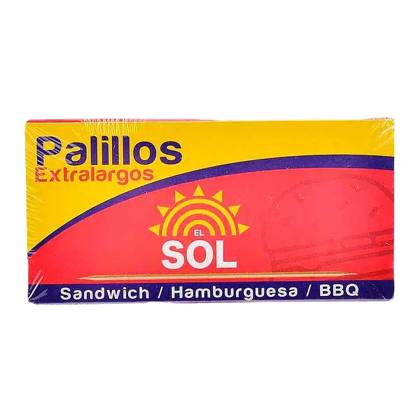 Palillo Hamburguesa ElSol 