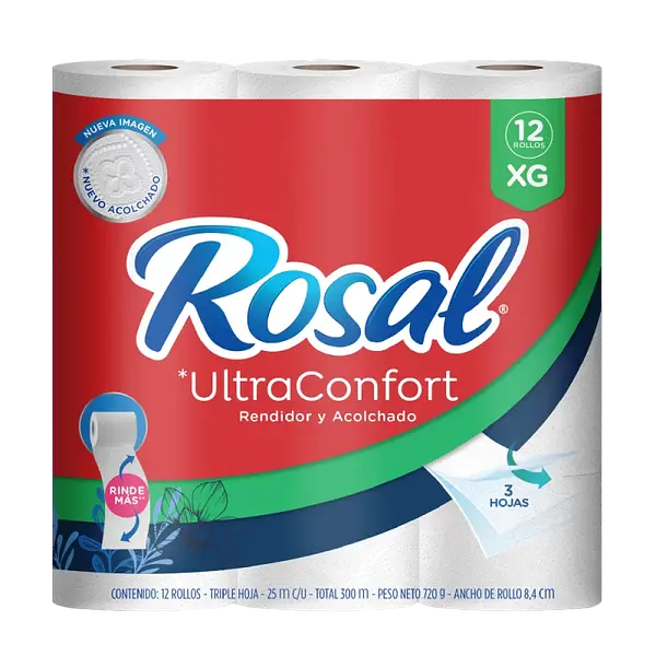 Papel Higienico Super Rollo XG Rosal