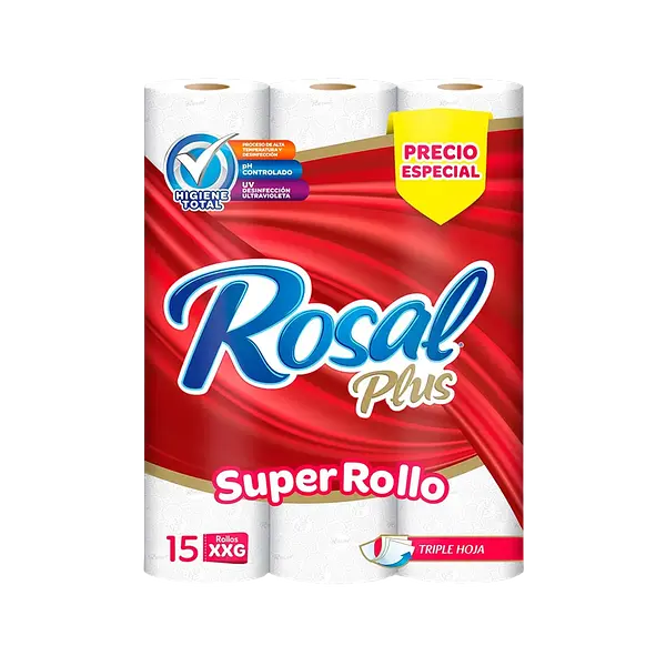 Papel Higienico Super Rollo XXG Rosal