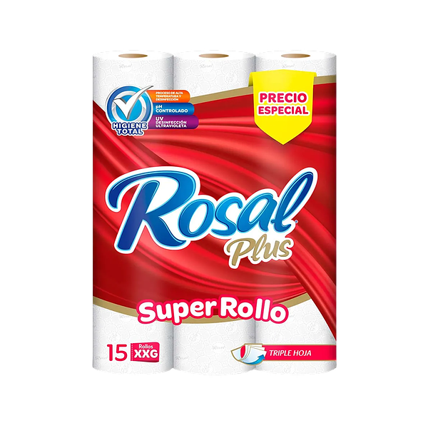 Papel Higiénico Super Rollo Xxg Rosal