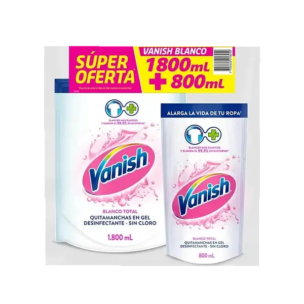 Quitamanchas Ropa Blanca Vanish 