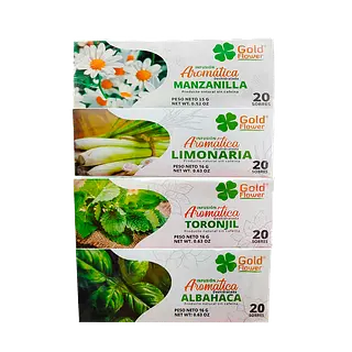 Té Aromatica Sabores Surtidos Gold