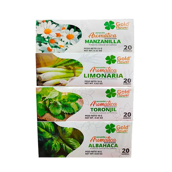 Té Aromatica Sabores Surtidos Gold