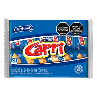 Galleta Wafer Capri