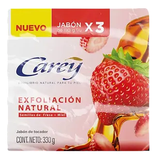 Jabon De Baño Exfoliante Carey
