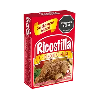 Caldo en Cubito Display Ricostilla