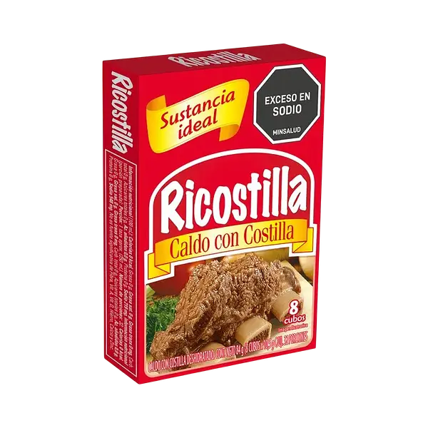Caldo en Cubito Display Ricostilla
