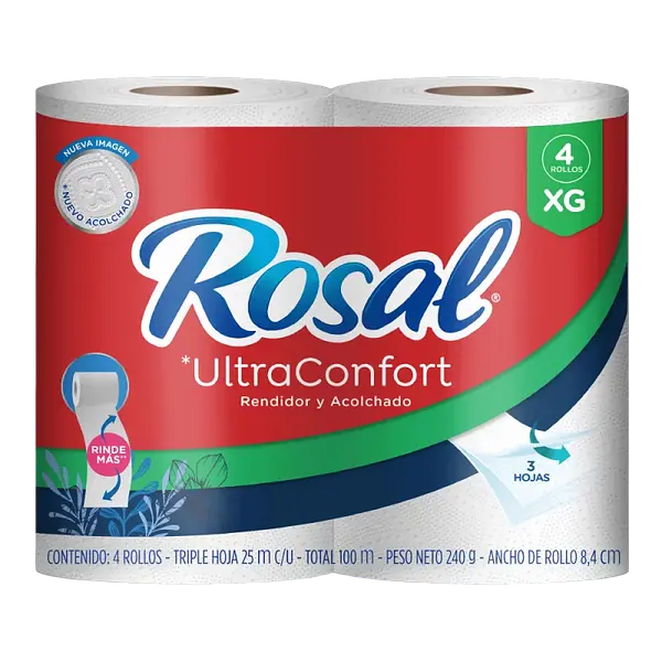 Papel Higienico Super Rollo XG Rosal