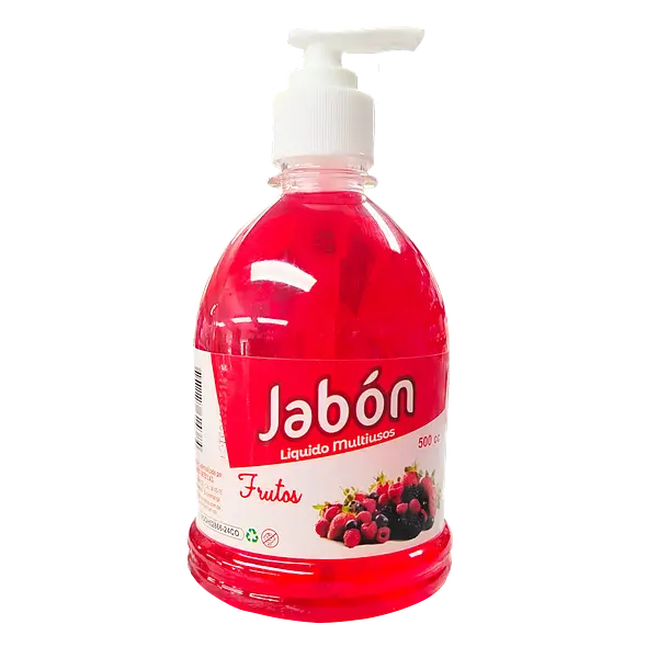 Jabon Liquido Frutos Rojos (Valvula) Fortex 