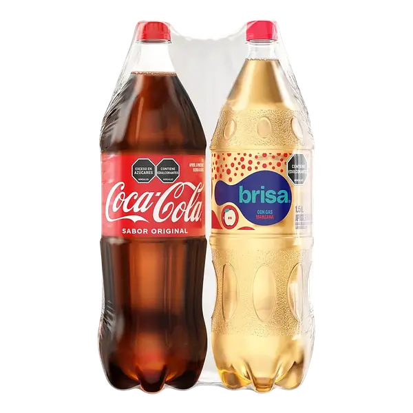Gaseosa Duo Coca Cola + Manzana
