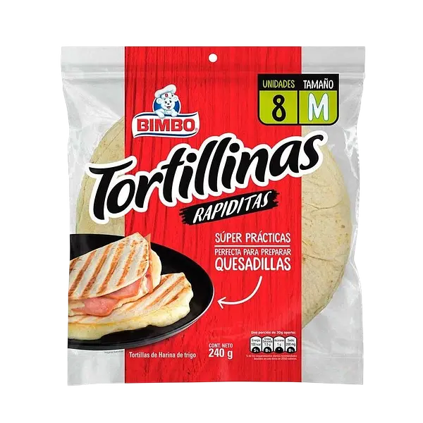 Tortillas T-M Roja Bimbo