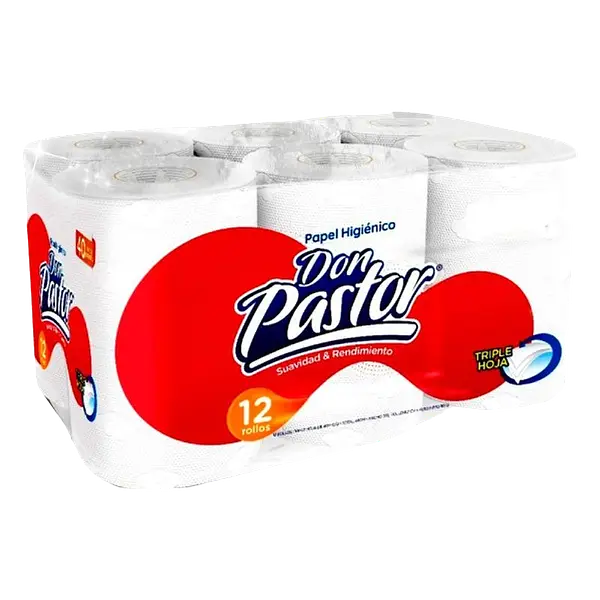 Papel Higienico Triple Hoja DonPastor