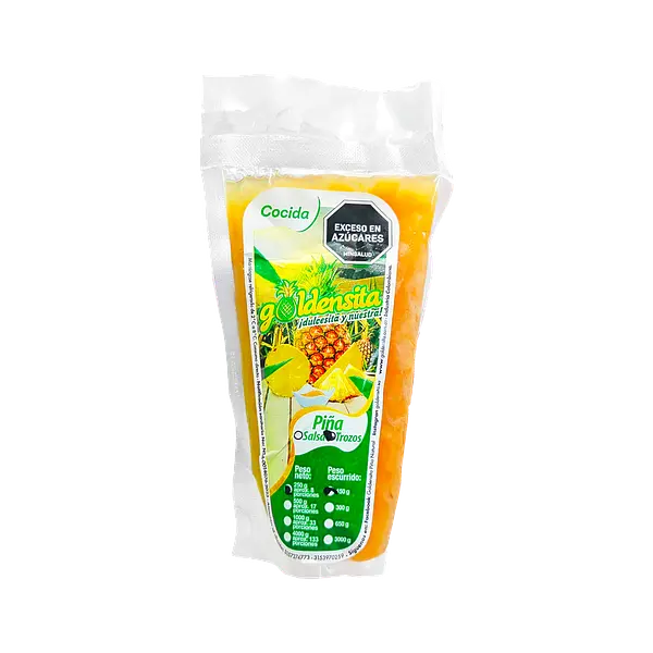 Salsa De Piña En Trozos Goldensita