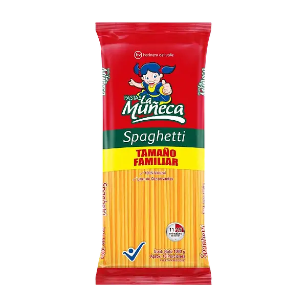Pasta Spaguetti La Muñeca 