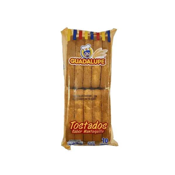 Tostadas Mantequilla Guadalupe