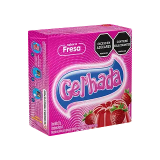 Gelatina De Fresa Gelhada