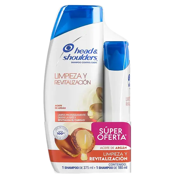 Shampoo + Acondicionador Argan H&S