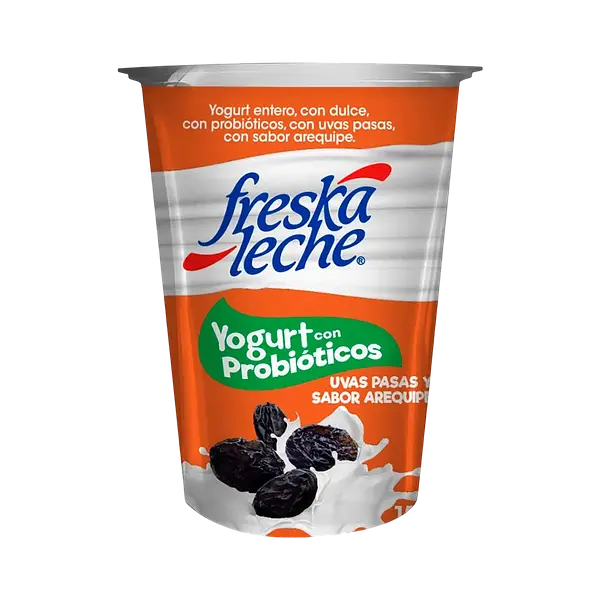 Yogurt Uvas Pasas Freskaleche