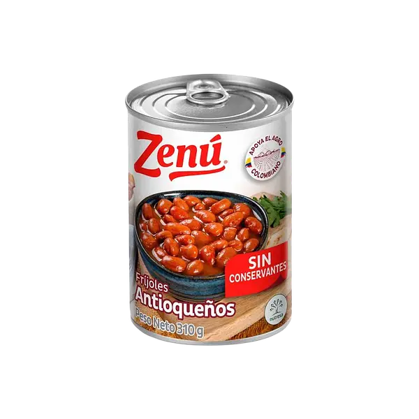 Frijol Antioqueño Lata Zenu