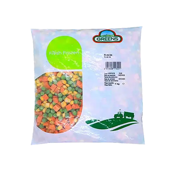 Mix Verduras (zan,arv,maiz), Greens