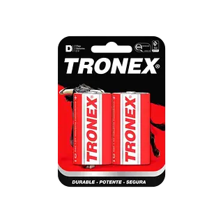 Bateria Manganeso D Roja Tronex