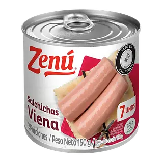 Viena Salchicha Lata Zenu