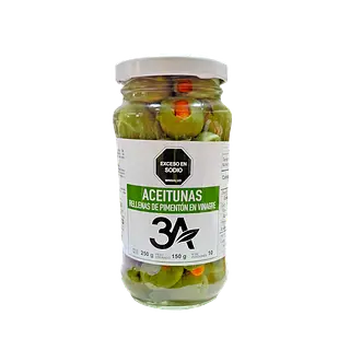 Aceitunas Rellenas Con Pimenton 3A