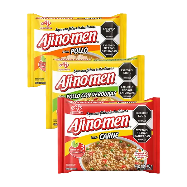 Sopa Instantanea Sabores Ajinomen
