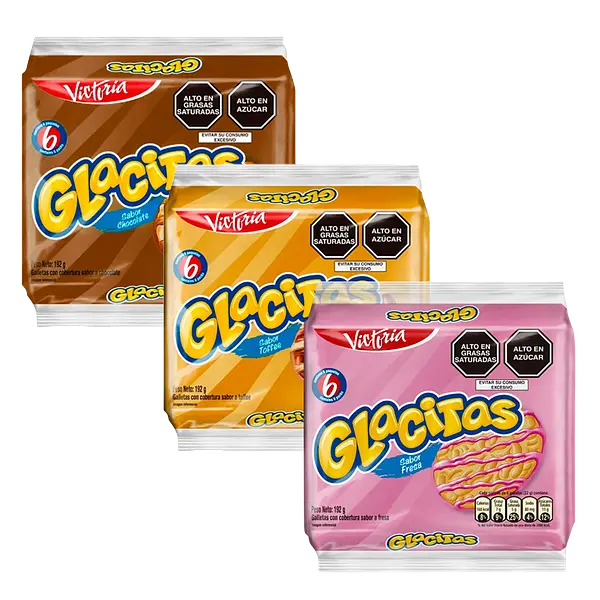 Galletas Sabores Glacitas 