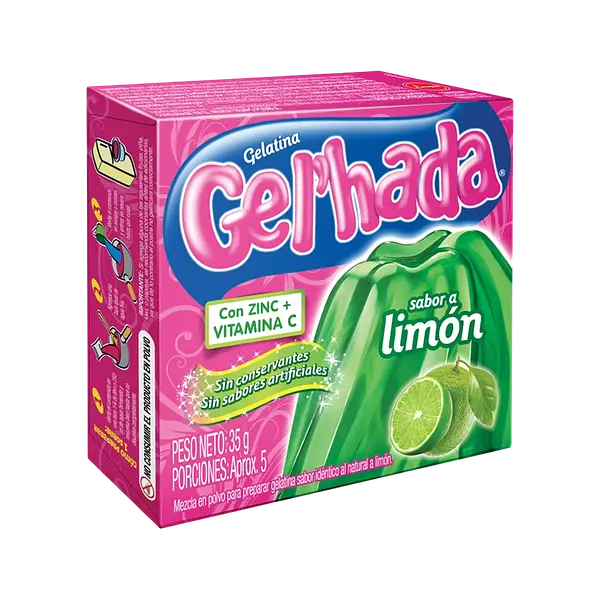 Gelatina De Limon Gelhada
