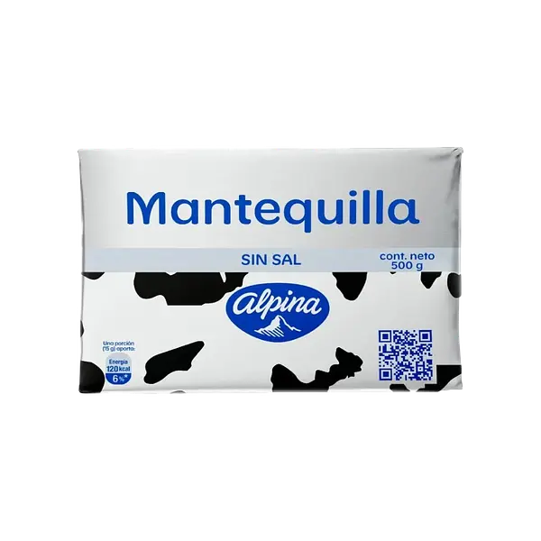 Mantequilla Sin Sal Alpina