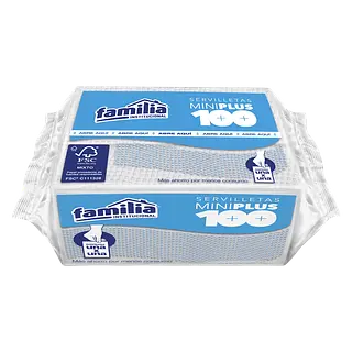 Servilleta Plus x100 Familia