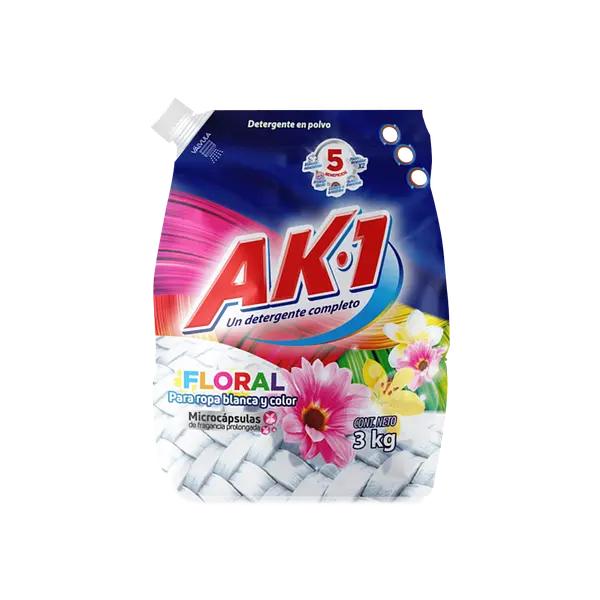 AK1 Detergente Floral 