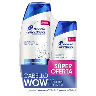 Shampoo + Acondicionador Limpieza Renovadora H&S