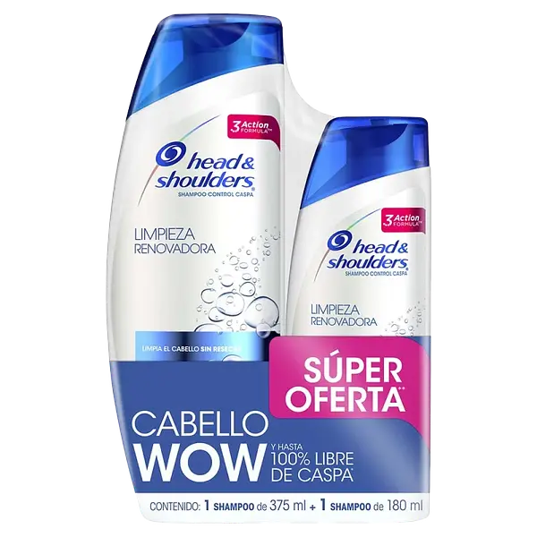 Shampoo + Acondicionador Limpieza Renovadora H&S