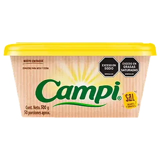 Margarina Esparcible Con Sal Grande Campi