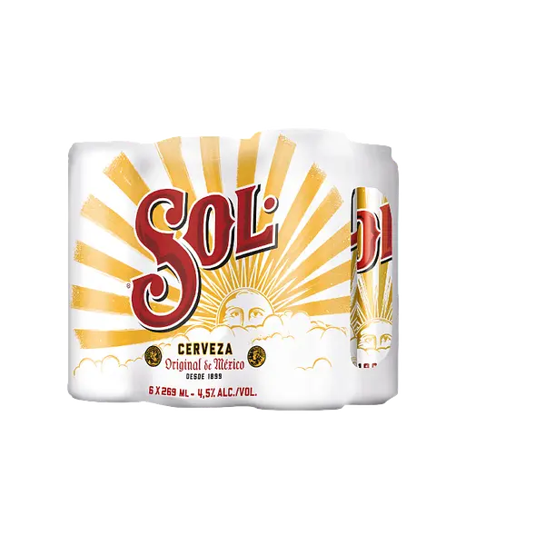 Cerveza Lata Sol