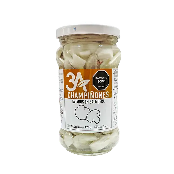 Champiñones Tajados 3A