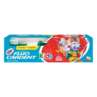 Crema+Cepillo Kids Fluocardent
