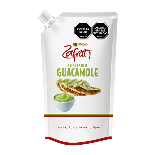 Salsa Guacamole Zafran 
