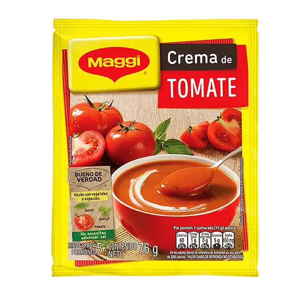 Base Para Crema De Tomate En Sobre Maggi