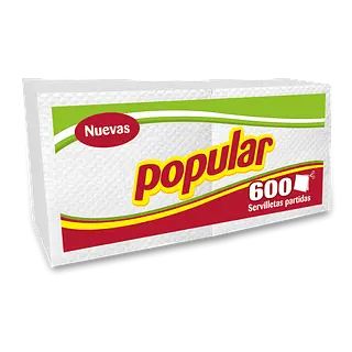 Servilleta Partida x600 Popular