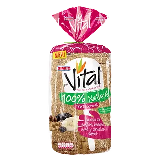 Pan Tajado Vital Multicereal Bimbo 