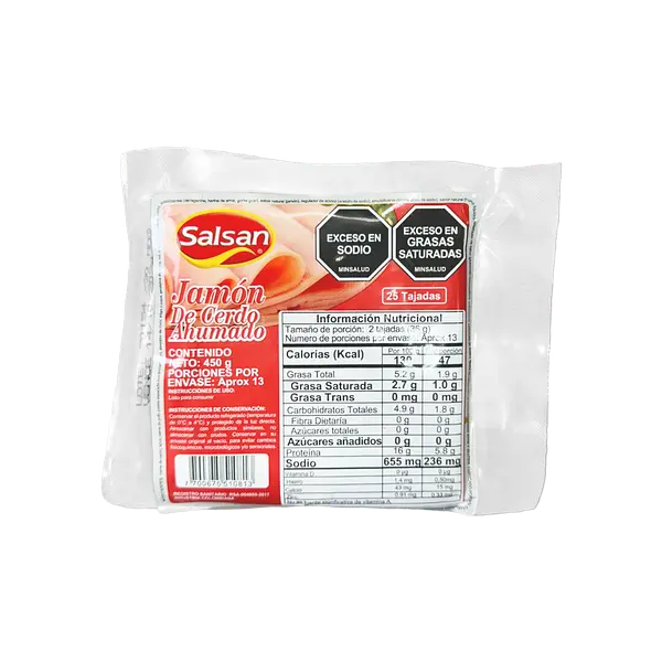 Jamon de Cerdo Ahumado Salsan 