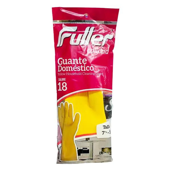 Guante Negro #7½ Calibre 18